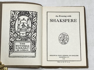 AN EVENING WITH... (THE NUTSHELL LIBRARY - 12 VOLUMES COMPLETE)