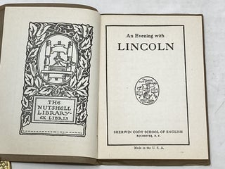 AN EVENING WITH... (THE NUTSHELL LIBRARY - 12 VOLUMES COMPLETE)