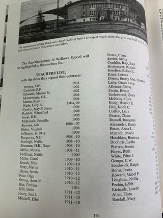 SCHOOL DAYS IN THE WALLOWAS : A HISTORY OF THE NINETY-ONE SCHOOLS AND COMMUNITIES PAST AND PRESENT, OF WALLOWA COUNTY OREGON