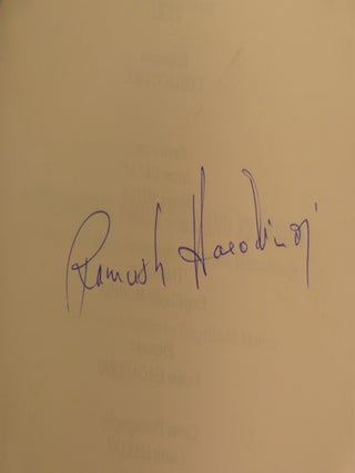A NARRATIVE ABOUT WAR AND FREEDOM (SIGNED BY RAMUSH HARADINAJ); (Signed by Commander and Former President Ramush Haradinaj)