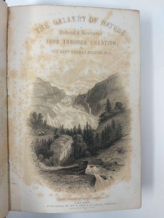 THE GALLERY OF NATURE : A PICTORIAL AND DESCRIPTIVE TOUR THROUGH CREATION, ILLUSTRATIVE OF THE WONDERS OF ASTRONOMY, PHYSICAL GEOGRAPHY AND GEOLOGY