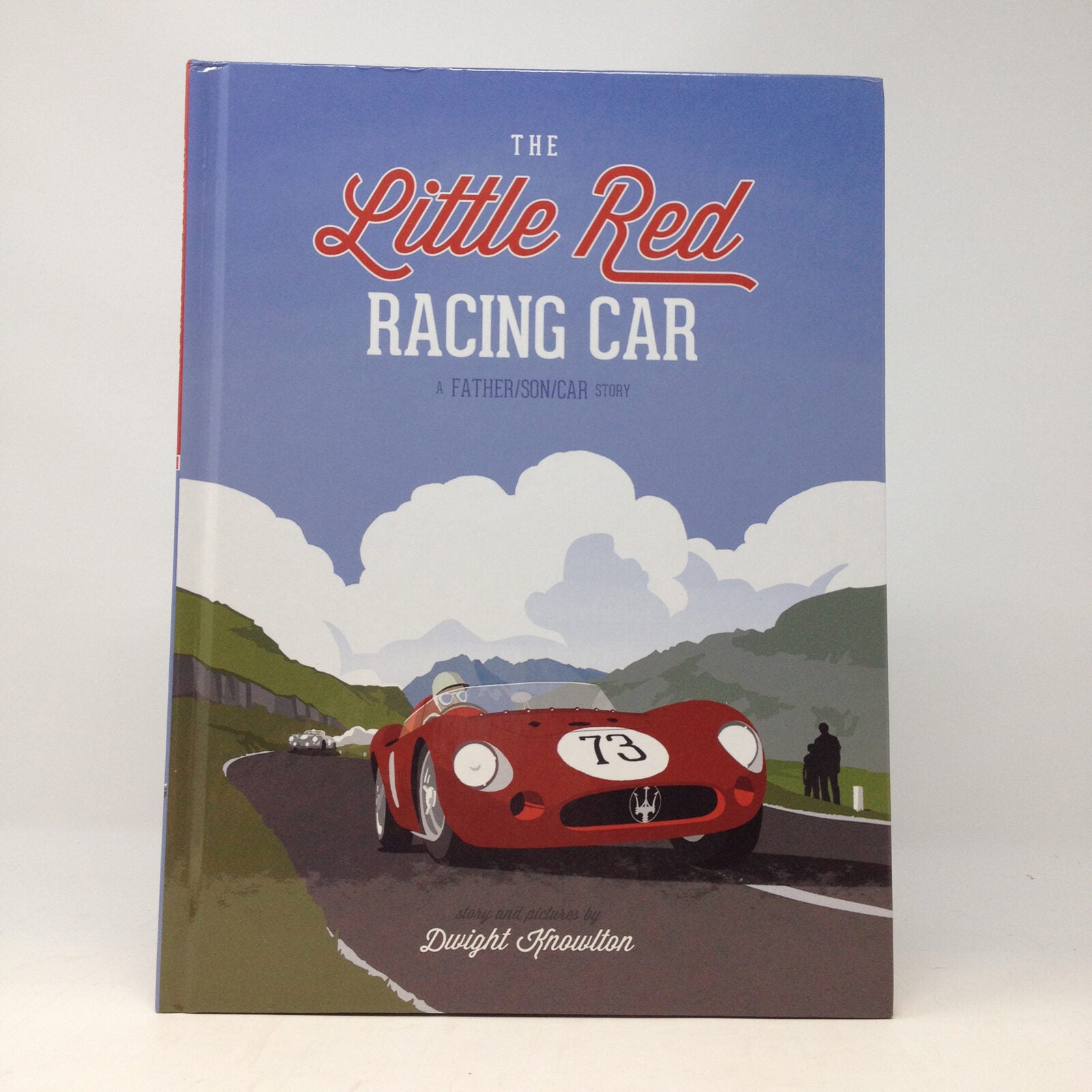 THE LITTLE RED RACING CAR SIGNED | Dwight Knowlton | STATED FIRST