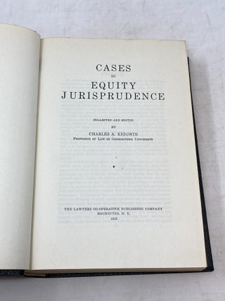 CASES IN EQUITY JURISPRUDENCE