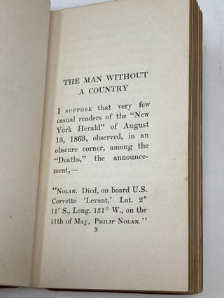 THE MAN WITHOUT A COUNTRY