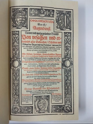 OPTHALMODOULEIA, DAS IS AUGENDINST [FACSIMILE]