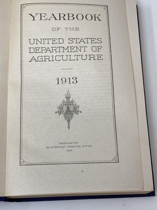 YEARBOOK OF THE UNITED STATES DEPARTMENT OF AGRICULTURE - 1913