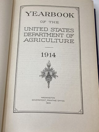 YEARBOOK OF THE UNITED STATES DEPARTMENT OF AGRICULTURE - 1914