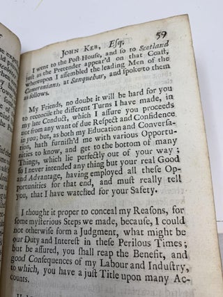 MEMOIRS OF JOHN KER, OF KERSLAND IN NORTH BRITAIN ESQ; CONTAINING HIS SECRET TRANSACTIONS AND NEGOTIATIONS IN SCOTLAND, ENGLAND, THE COURTS OF VIENNA, HANOVER, AND OTHER FOREIGN PARTS. WITH AN ACCOUNT OF THE RISE AND PROGRESS OF THE AUSTRIAN NETHERLANDS