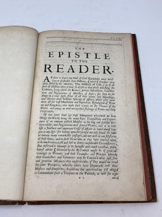 THE MEMOIRES OF SIR JAMES MELVIL OF HAL- HILL CONTAINING AN IMPARTIAL ACCOUNT OF THE MOST REMARKABLE AFFAIRS OF STATE DURING THE LAST AGE, NOT MENTION'D BY OTHER HISTORIANS: MORE PARTICULARLY RELATING TO THE KINGDOMS OF ENGLAND AND SCOTLAND, UNDER THE REIGNS OF QUEEN ELIZABETH, MARY QUEEN OF SCOTS, AND KING JAMES IN WHICH ALL TRANSACTIONS THE AUTHOR WAS PERSONALLY AND PUBLICKLY CONCERN'D. NOW PUBLISHED FROM THE ORIGINAL MANUSCRIPT; Containing An Impartial Account of the Most Remarkable Affairs of State during the last Age, not mention’d by other Historians: More particularly Relating to the Kingdoms of England and Scotland, under the Reigns of Queen Elizabeth, Mary Queen of Scots, and King James. In all which Transactions the Author was Personally and Publickly concern’d. Now published from the Original Manuscript.