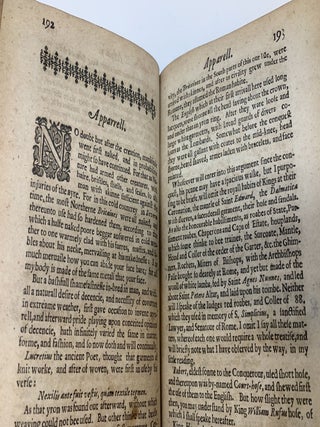 REMAINES CONCERNING BRITAINE: THEIR LANGUAGES, NAMES, SURNAMES, ALLUSIONS, ANAGRAMMES, ARMORIES, MONIES, EMPRESES, APPARELL, ARTILLARIE, WISE SPEECHES, PROVERBS, POESIES, EPITAPHES; Written by William Camden Esquire, Clarenceaux, King of Armes, Surnamed THE LEARNED.