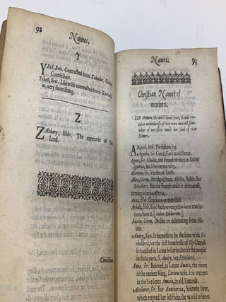 REMAINES CONCERNING BRITAINE: THEIR LANGUAGES, NAMES, SURNAMES, ALLUSIONS, ANAGRAMMES, ARMORIES, MONIES, EMPRESES, APPARELL, ARTILLARIE, WISE SPEECHES, PROVERBS, POESIES, EPITAPHES; Written by William Camden Esquire, Clarenceaux, King of Armes, Surnamed THE LEARNED.