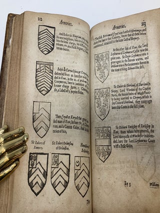 REMAINES CONCERNING BRITAINE: THEIR LANGUAGES, NAMES, SURNAMES, ALLUSIONS, ANAGRAMMES, ARMORIES, MONIES, EMPRESES, APPARELL, ARTILLARIE, WISE SPEECHES, PROVERBS, POESIES, EPITAPHES; Written by William Camden Esquire, Clarenceaux, King of Armes, Surnamed THE LEARNED.
