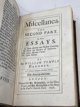 MISCELLANEA IN TWO PARTS