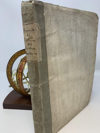 Item #80351 RACCOLTA DI LETTERE SCRITTE DAL CARDINAL BENTIVOGLIO IN TEMPO DELLE SUE NUNTIATURE DI...