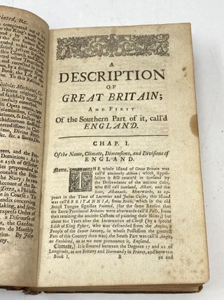MAGNA BRITANNIA NOTITIA: OR THE PRESENT STATE OF GREAT BRITAIN: WITH DIVERS REMARKS UPON THE ANTIENT STATE THEREOF: THE NINTH AND TWENTIETH EDITION OF THE SOUTH PART, CALLED ENGLAND; AND THE EIGHTS OF THE NORTH PART, CALLED SCOTLAND, TO WHICH IS ADDED, A COMPLEAT LIST OF THE QUEEN'S HOUSHOLD, NEVER YET PRINTED. IN TWO PARTS. WITH HIS MAJESTY'S ROYAL PRIVILEGE.