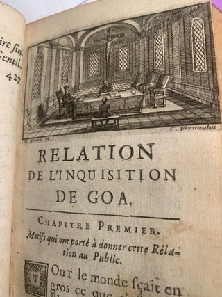 Item #81041 RELATION DE L'INQUISITION DE GOA. Charles Gabriel Dellon