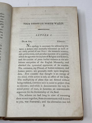 A TOUR THROUGH PART OF NORTH WALES, IN THE YEAR 1798, AND AT OTHER TIMES; PRINCIPALLY UNDERTAKEN WITH A VIEW TO BOTANICAL RESEARCHES IN THAT ALPINE COUNTRY; INTERSPERSED WITH OBSERVATIONS ON ITS SCENERY, AGRICULTURE, MANUFACTURES, CUSTOMS, HISTORY, AND ANTIQUITIES