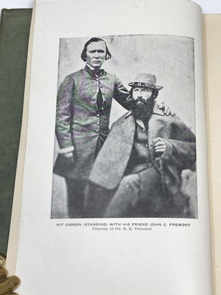 KIT CARSON'S OWN STORY OF HIS LIFE. AS DICTATED TO COL. AND MRS. D. C. PETERS ABOUT 1856-57, AND NEVER BEFORE PUBLISHED; Kit Carson's Own Story.