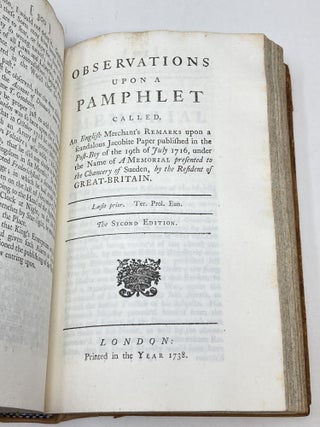 AN ACCOUNT OF DENMARK: AS IT WAS IN THE YEAR 1692 bound with AN ACCOUNT OF SUEDEN AS IT WAS IN THE YEAR 1688 WITH SEVERAL PIECES RELATING TO THOSE ACCOUNTS.; An Account of Denmark: As it was in t;he Year 1692. Bound with An Account of Sueden as it was in the Year 1688 Together with an Extract of the History of the Kingdom.