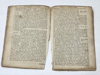 AN ENQUIRY INTO THE PRESENT DUTY OF LOW-CHURCH-MAN OCCASIONED BY THE LATE ACT OF PARLIAMENT IN A LETTER FROM A DISSENTER IN THE COUNTRY TO A LOW-CHURCH-MAN IN THE CITY.