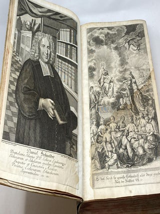 ALLGEMEINES BIBLISCHES LEXICON : IN WELCHEM NEBST DENEN NAMEN, DAS WESEN DERER SACHEN, DAS IST, SO WEIT DAVON IN HEILIGER SCHRIFFT ERWEHNUNG GESCHIEHET, DIE TITUL UND ORDEN DER ENGEL... (TWO VOLUMES)