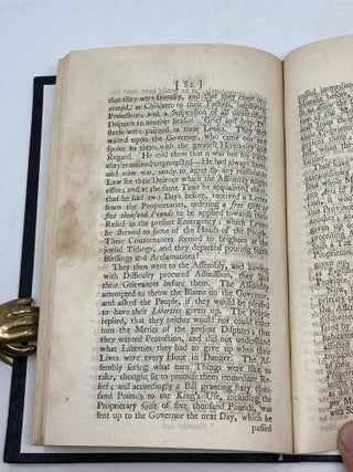 A BRIEF VIEW OF THE CONDUCT OF PENNSYLVANIA, FOR THE YEAR 1755 SO FAR AS IT AFFECTED THE GENERAL SERVICE OF THE BRITISH COLONIES, PARTICULARLY THE EXPEDITION UNDER THE LATE GENERAL BRADDOCK. WITH AN ACCOUNT OF THE SHOCKING INHUMANITIES, COMMITTED BY INCURSIONS OF THE INDIANS UPON THE PROVINCE IN OCTOBER AND NOVEMBER...