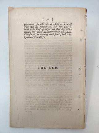 A CALM AND PLAIN ANSWER TO THE ENQUIRY, WHY ARE YOU A DISSENTER FROM THE CHURCH OF ENGLAND? CONTAINING SOME REMARKS ON ITS DOCTRINE, SPIRIT CONSTITUTION, AND SOME OF ITS OFFICES AND FORMS OF DEVOTION. BY THE AUTHOR OF THE DISSENTING GENTLEMAN'S LETTERS TO WHITE. BEING A SUMMARY VIEW OF THE ARGUMENTS CONTAINED IN THOSE LETTERS.