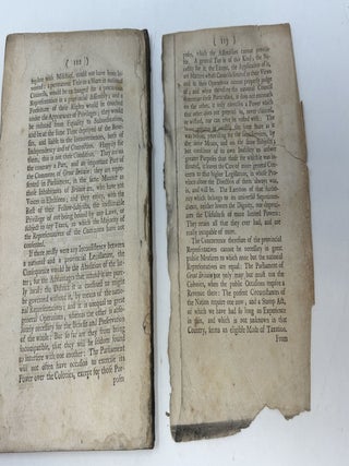 REGULATIONS LATELY MADE WITH RESPECT TO THE COLONIES : AND THE TAXES IMPOSED UPON THEM, CONSIDERED
