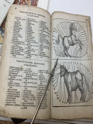 GARDEN DESIGN PAMPHLETS - IN DUTCH - 1600s. 1. DEN NEDERLANDTSEN HOVENIER....BESCHRIJVENDE ALDERHANDE PRINCELIJKE EN HEERLIJKCKE LUST-HOVEN EN HOF-STEDEDN, EN HOE MEN DE SELVE, MET VEELDERLEY UYTNEMENDE BOOMEN, BLOEMEN EN KRUYDEN, KAN BEPLANTEN, BEZAEYEN, EN VERCIEREN. ------------------------ 2. TWEE HONDERT MODELLEN, VOOR DE LIEFHEBBERS VAN HOVEN EN THUYNEN : BLOEM-PERCKEN, PARTERRES OF LOOF-WERCKEN TE LEGGEN : NOCH EENIGE MODELLEN OM PRIEELEN, LAT-WERCKEN EN DOOL-HOVEN NA DE KONST OP TE STELLEN, ALS OOCK VERSCHEYDEN SONNE-WIJSERS. ------------------------ 3. DEN VERSTANDIGEN HOVENIER, OVER DE TWAELF MAENDEN VAN 'T JAER....HOE MEN ALDERHANDE OOFT EN FRUYT, KRUYDEN EN BLOEMEN, WORTELEN EN ZADEN, OP SIJN BEHOORLIJCKE TIJDT SAL VERGADEREN. ------------------------ 4. DE MEDICYN-WINCKEL, OF ERVAREN HUYS-HOUDER....EEN ONDERRICHTINGE, HOE UYT VERSCHEYDEN BLOEMEN EN KRUYDEN, NUTTE EN WEL-RUYCKENDE WATEREN, SAL KONNEN UYTTRECKEN, EN DISTILLEREN. ------------------------ 5. DEN NAERSTIGEN BYEN-HOUDER ONDERRECHTENDE HOE MEN MET NUT EN PROFIJT DE BYEN REGEEREN EN ONDERHOUDEN SAL. ALS MEDE HOEDANIGH MEN HONIGH EN WASCH, OP EEN KORTE EN BEQUAME MANIER FAL VERGADEREN, BEREYDEN EN SUPBEREN ------------------------; FIVE ILLUSTRATED MID-17TH-CENTURY DUTCH PAMPHLETS ON GARDEN DESIGN, MEDICINAL HERBS, BEEKEEPING