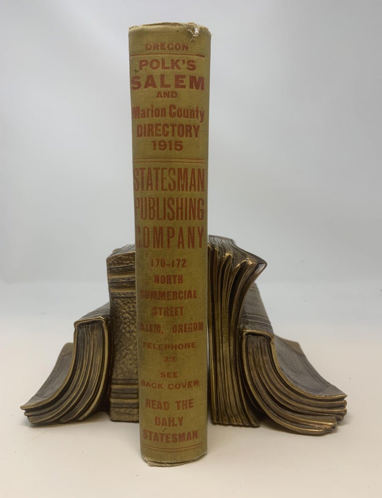 Item #84590 POLK'S SALEM CITY AND MARION COUNTY DIRECTORY, VOL, XI, 1915. Polk.
