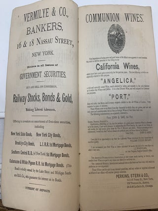 THE NEW YORK OBSERVER YEAR BOOK AND ALMANACK 1871