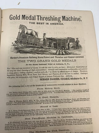 THE NEW YORK OBSERVER YEAR BOOK AND ALMANACK 1871