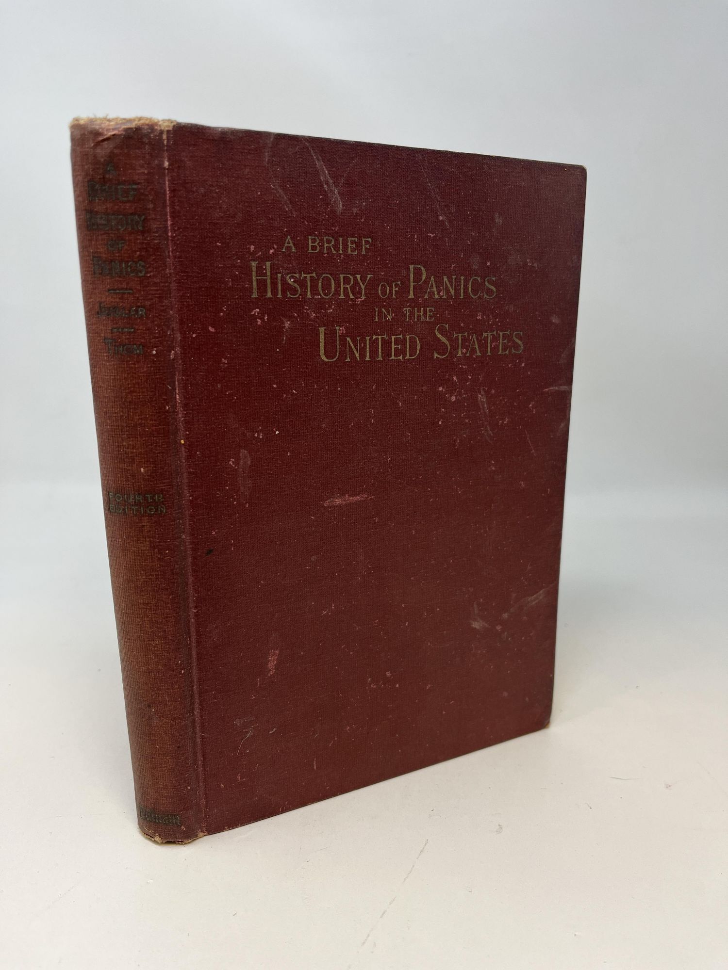 A BRIEF HISTORY OF PANICS AND THEIR PERIODICAL OCCURRENCE IN THE UNITED ...
