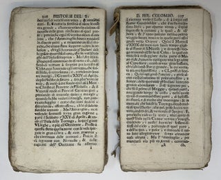 HISTORIE DEL SIGNOR D. FERNANDO COLOMBO. NELLE QUALI S' HA PARTICOLARE, & VERA RELATIONE DELLA VITA E DE' FATTI DELL' AMMIRAGLIO D. CHRISTOFORO COLOMBO SUO PADRE. E DELLO SCOPRIMENTO, CH'EGLI FECE DELL'INDIE OCCIDENTALI, DETTE MONDO NUOVO, HORA POSS NUOVEDUTE DAL SERENISSIMO RE CATOLICO. NUOVAMENTE DI LINGUA SPAGNUOLA TRADOTTE NELL'ITALIANA DAL SIGN. ALFONSO ULLOA.