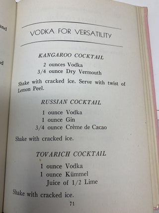 THE STANDARD COCKTAIL GUIDE : A MANUAL OF MIXED DRINKS WRITTEN FOR THE AMERICAN HOST