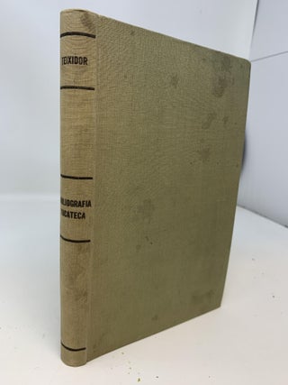 Item #85287 BIBLIOGRAPHIA YUCATECA; Ediciones del MUSEO ARQUEOLOGICO E HISTORICO DE YUCATAN ...