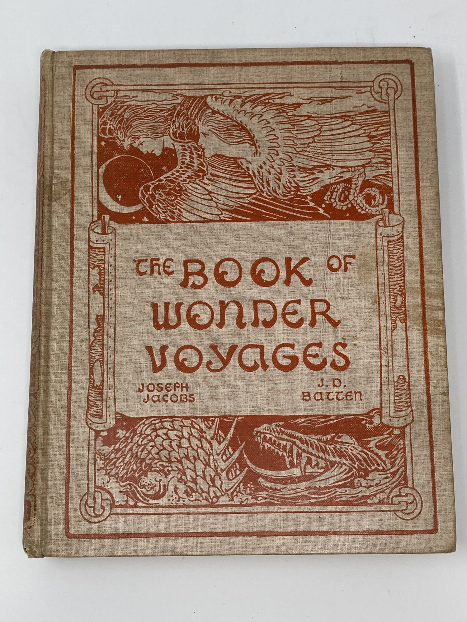 THE BOOK OF WONDER VOYAGES | Joseph Jacobs, J D. Batten | Second