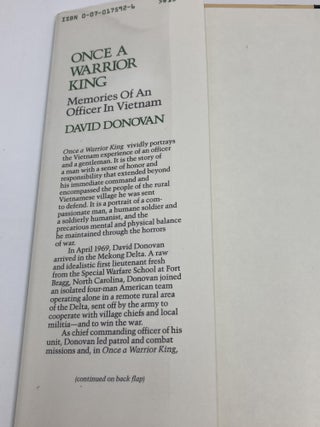 ONCE A WARRIOR KING, MEMORIES OF AN OFFICER IN VIETNAM (SIGNED)