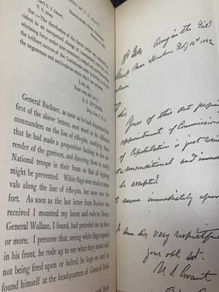 PERSONAL MEMOIRS OF U.S. GRANT (LEATHERBOUND, TWO VOLUMES, COMPLETE)