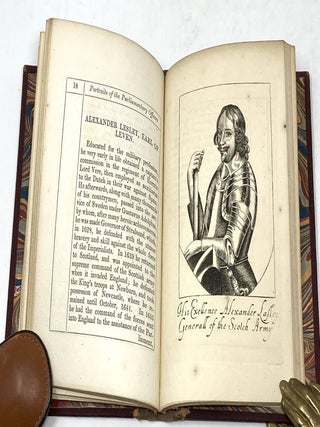 PORTRAITS OF THE PARLIAMENTARY OFFICERS OF THE GREAT CIVIL WAR; BEING FASCIMILES OF A RARE SERIES PUBLISHED IN 1647; WITH NEW BRIEF BIOGRAPHICAL NOTICES OF THEIR LIVES AND ACTIONS
