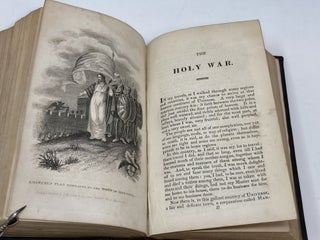 THE PILGRIM'S PROGRESS FROM THIS WORLD TO THAT WHICH IS TO COME; DELIVERED UNDER THE SIMILITUDE OF A DREAM; WHEREIN IS DISCOVERED THE MANNER OF HIS SETTING OUT, HIS DANGEROUS JOURNEY, AND SAFE ARRIVAL AT THE DESIRED COUNTRY. CONTAINING ALSO THE PILGRIMAGE OF HIS WIFE AND CHILDREN, AND THEIR SAFE ARRIVAL. IN THREE PARTS, WITH EXPLANATORY NOTES, EVANGELICAL REFLECTIONS, AND AN ORIGINAL LIFE OF THE AUTHOR, BOUND WITH, THE HOLY WAR, MADE BY KING SHADDAI UPON DIABOLUS. TO WHICH ARE ADDED HEARTS EASE, THE HEAVENLY FOOTMAN, &c. &c.