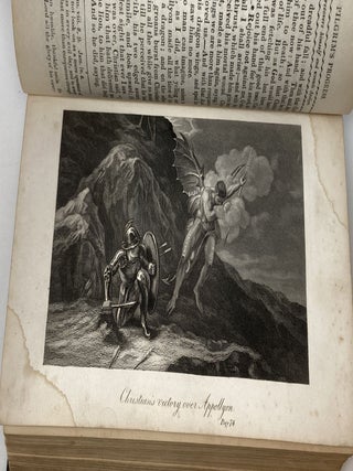 THE PILGRIM'S PROGRESS FROM THIS WORLD TO THAT WHICH IS TO COME; DELIVERED UNDER THE SIMILITUDE OF A DREAM; WHEREIN IS DISCOVERED THE MANNER OF HIS SETTING OUT, HIS DANGEROUS JOURNEY, AND SAFE ARRIVAL AT THE DESIRED COUNTRY. CONTAINING ALSO THE PILGRIMAGE OF HIS WIFE AND CHILDREN, AND THEIR SAFE ARRIVAL. IN THREE PARTS, WITH EXPLANATORY NOTES, EVANGELICAL REFLECTIONS, AND AN ORIGINAL LIFE OF THE AUTHOR, BOUND WITH, THE HOLY WAR, MADE BY KING SHADDAI UPON DIABOLUS. TO WHICH ARE ADDED HEARTS EASE, THE HEAVENLY FOOTMAN, &c. &c.