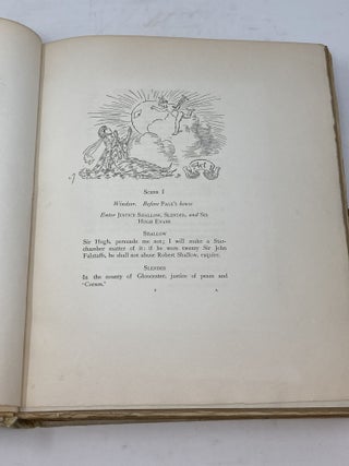 THE MERRY WIVES OF WINDSOR, ILLUSTRATED BY HUGH THOMSON (SIGNED LIMITED EDITION)
