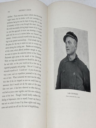 FARTHEST NORTH, BEING A RECORD OF A VOYAGE OF EXPLORATION OF THE SHIP "FRAM" 1893-96 AND OF A FIFTEEN MONTHS' SLEIGH JOURNEY BY DR. NANSEN AND LIEUT. JOHANSON (TWO VOLUMES); Appendix by Otto Sverdrup, Captain of the Fram