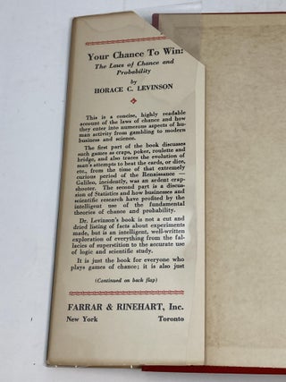 YOUR CHANCE TO WIN : THE LAWS OF CHANCE AND PROBABILITY