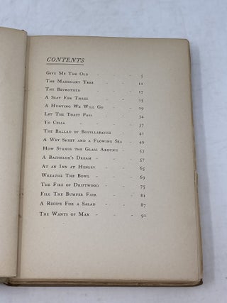 BACHELOR BALLADS: BEING CERTAIN OF THE MASTERPIECES OF VERSE; WHEREIN IS SET FORTH THE SENTIMENT OF GOOD-FELLOWSHIP: SET TO PICTURES BY BLANCHE MCMANUS