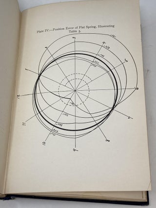 THE MOTION AND THE BALANCE AND BALANCE SPRING IN WATCHES AND CHRONOMETERS, AND APPLICATION OF THE PRINCIPLES DEDUCED THEREFROM IN THE CORRECTION OF VARIATIONS OF RATE ARISING FROM WANT OF ISOCHRONISM, CHANGE OF POSITION, AND VARIATION OF TEMPERATURE
