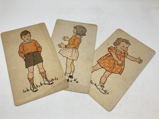 DICK, AND JANE TEACHING PLACARDS (TWO SETS); (and Mother, Father, Sally, Spot and Puff, too!)