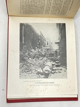 THE HISTORY OF THE SAN FRANCISCO DISASTER AND MOUNT VESUVIUS HORROR - SALESMAN SAMPLE (SIGNED)