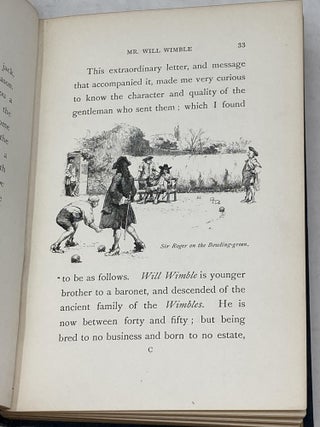 DAYS WITH SIR ROGER DE COVERLEY : A REPRINT FROM "THE SPECTATOR"; Illustrated by Hugh Thomson